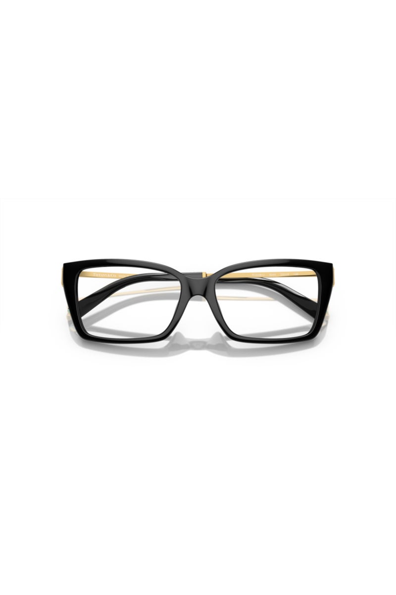Tiffany Rectangular Eyeglasses for Women - Black - 52mm Lens - Image 5